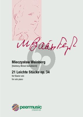 Weinberg 21 leichte Stucke Op. 34 für Klavier