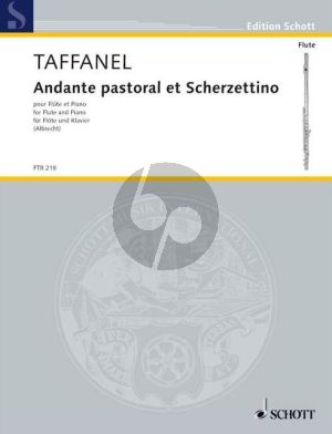 Taffanel Andante Pastoral et Scherzettino Flute and Piano (edited by Stefan Albrecht)