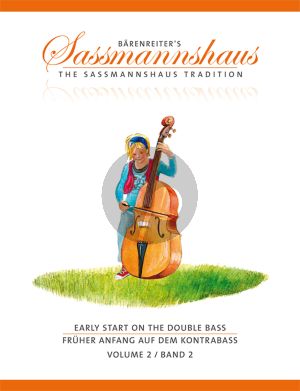 Sassmannshaus Early Start on the Double Bass / Fruher Anfang auf dem Kontrabass Vol.2 (English/German)