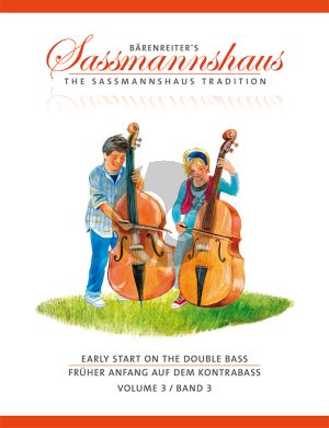 Sassmannshaus Early Start on the Double Bass / Fruher Anfang auf dem Kontrabass Vol.3 (English/German)