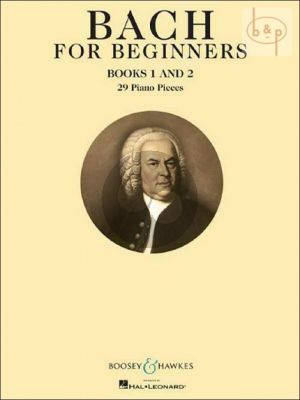 Bach for Beginners Complete Edition of Vol.1 - 2 for Piano Solo