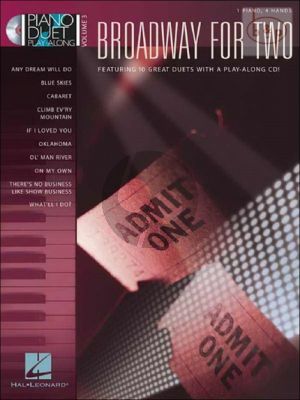 Broadway for Two for Piano Duet