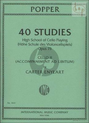 40 Studies (High School of Cello Playing) Op. 73