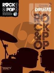 Rock & Pop Exams Drums Grade 2 (Songs-Session Skills-Hints and Tips)