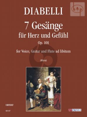 7 Gesange fur Herz und Gefuhl Op.101 (Voice-Guitar and Flute opt.)