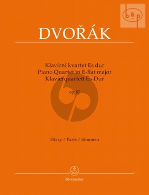 Quartet E-flat major Op.87 (Vi.-Va.-Vc.-Piano) (Score/Parts)