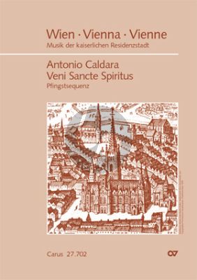 Caldara Veni Sancte Spiritus SATB soli-SATB-Instr. (Score) (edited by Guido Erdmann)