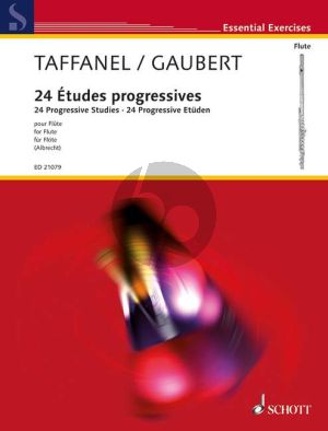 Taffanel-Gaubert 24 Etudes Progressives dans tous les Tons sur les principales difficultes