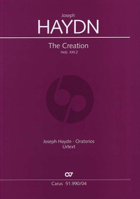 Haydn Die Schopfung (The Creation) Hob.XXI:2 Soli-Choir-Orchestra Vocal Score (english text) (Wolfgang Gersthofer)