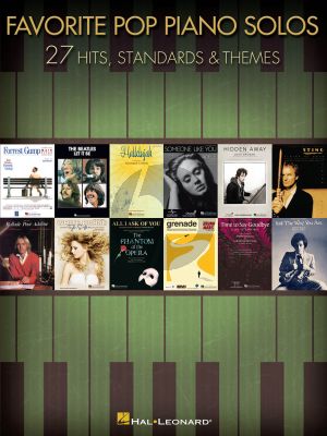 Album Favorite Pop Piano Solos - 27 Terrific Hits- Standards and Themes