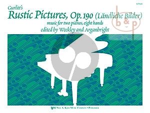 Rustic Pictures Op. 190 2 Piano's 8 hds