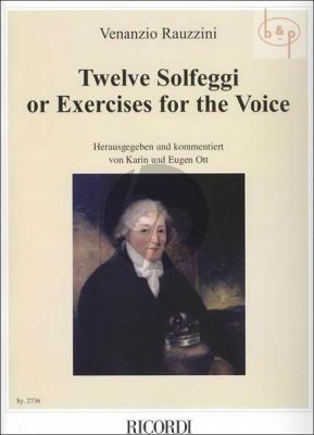 12 Solfeggi or Exercises for the Voice