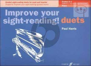 Improve your Sight-Reading! Duets grades 0 - 1 for Piano 4 Hands