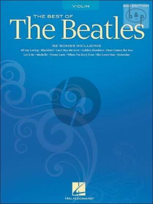 Best of the Beatles for Violin solo