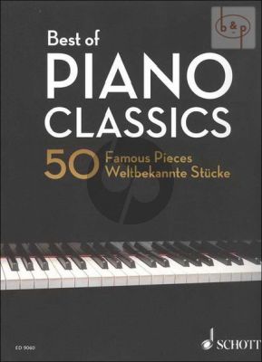 Best of Piano Classics 50 Famous Pieces Softcover