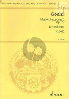 Adagio (Autoportrat) Op.75 (2003)