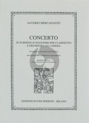Mercadante Concerto B-flat major Op.101 Clarinet-Orchestra (piano red.) (G.C.Ballola)