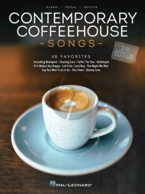 Contemporary Coffeehouse Songs (2nd. edition) (Piano-Vocal-Guitar)