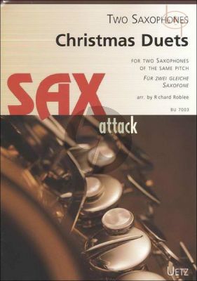 Christmas Duets 2 Sax.