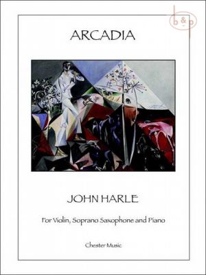 Harle Arcadia Violin-Soprano Sax.-Piano) (Score/Parts)
