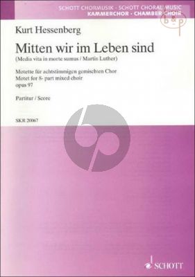 Mitten wir im Leben sind Op.97