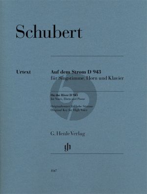 Schubert Auf dem Strom D.943 Hohe Stimme-Horn und Klavier (mit zusätzlicher Hornstimme in F) (Elisabeth Föhrenbach)