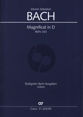 Bach Magnificat D-dur BWV 243 Soli SSATB, Coro SSATB Klavierauszug