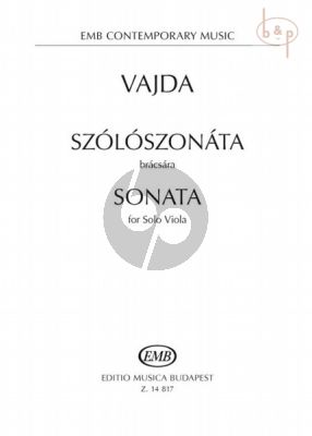 Sonata for Viola solo