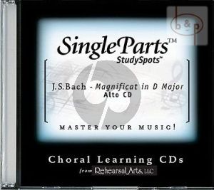 Magnificat D-major BWV 243 (Alto) Rehearsal CD Single Parts