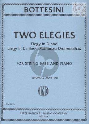 2 Elegies (Elegy in D and Elegy in e-minor