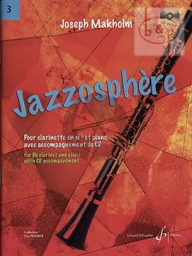 Jazzosphere Vol.3 Clarinet in Bb and Piano Book with Cd