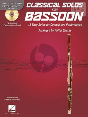 Classical Solos (15 Easy Solos for Contest and Performance) (Bassoon) (Bk-Cd)