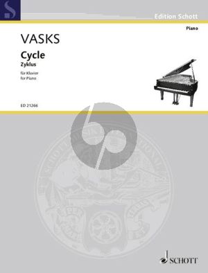 Vasks Cycle Piano solo (1976)