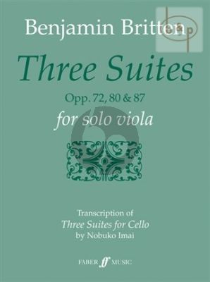 3 Suites Op.72 - 80 - 87