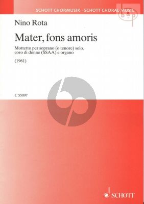 Mater, fons amoris