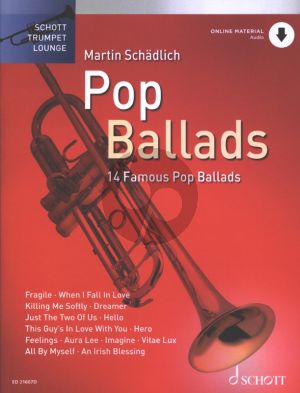 Pop Ballads for Trumpet