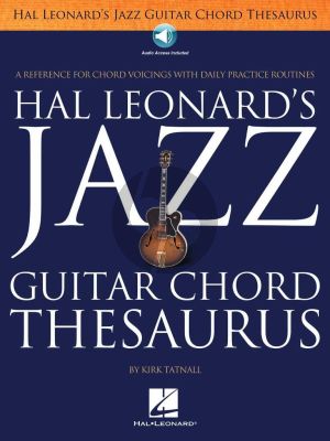 Tatnall Jazz Guitar Chord Thesaurus - Book with Audio Online