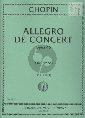 Allegro de Concert Op.46