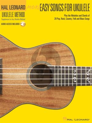 Album More Easy Songs for Ukulele incl. TAB Book with Audio Online