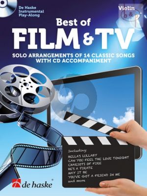 Best of Film & TV for Violin (Solo Arrangements of 14 Classic Songs)