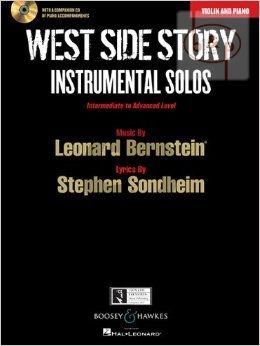 West Side Story Instrumental Solos (Violin-Piano) (Bk-Cd)