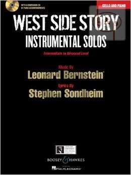 West Side Story Instrumental Solos (Violoncello-Piano) (Bk-Cd)