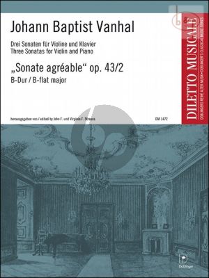 Sonate Agreable Op.43 No.2 B-flat major