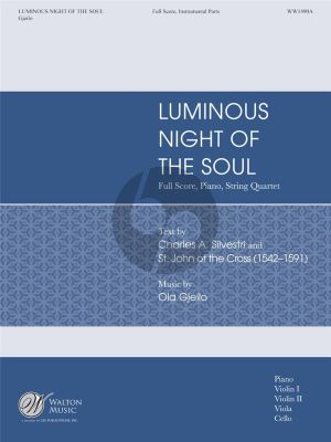 Gjeilo Luminous Night of the Soul SSAATTBB-String Quartet and Piano Score and Parts