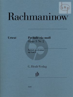 Rachmaninoff Prelude Op. 3 No. 2 C-sharp minor Piano solo (edited by Dominik Rahmer) (Henle-Urtext)