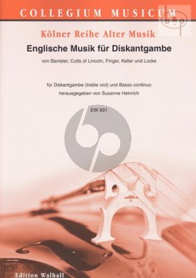 Englische Musik fur Diskantgambe