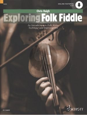 Haigh Exploring Folk Fiddle Book with Audio Online (An Introduction to Folk Styles-Technique and Improvisation)