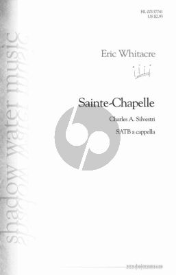 Whitacre Sainte-Chapelle SSATB a Cappella