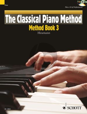 Heumann The Classical Piano Method Vol. 3 (Bk-Cd)