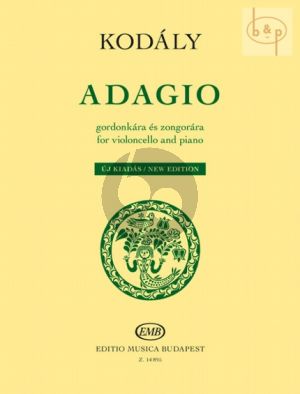 Adagio Violoncello and Piano